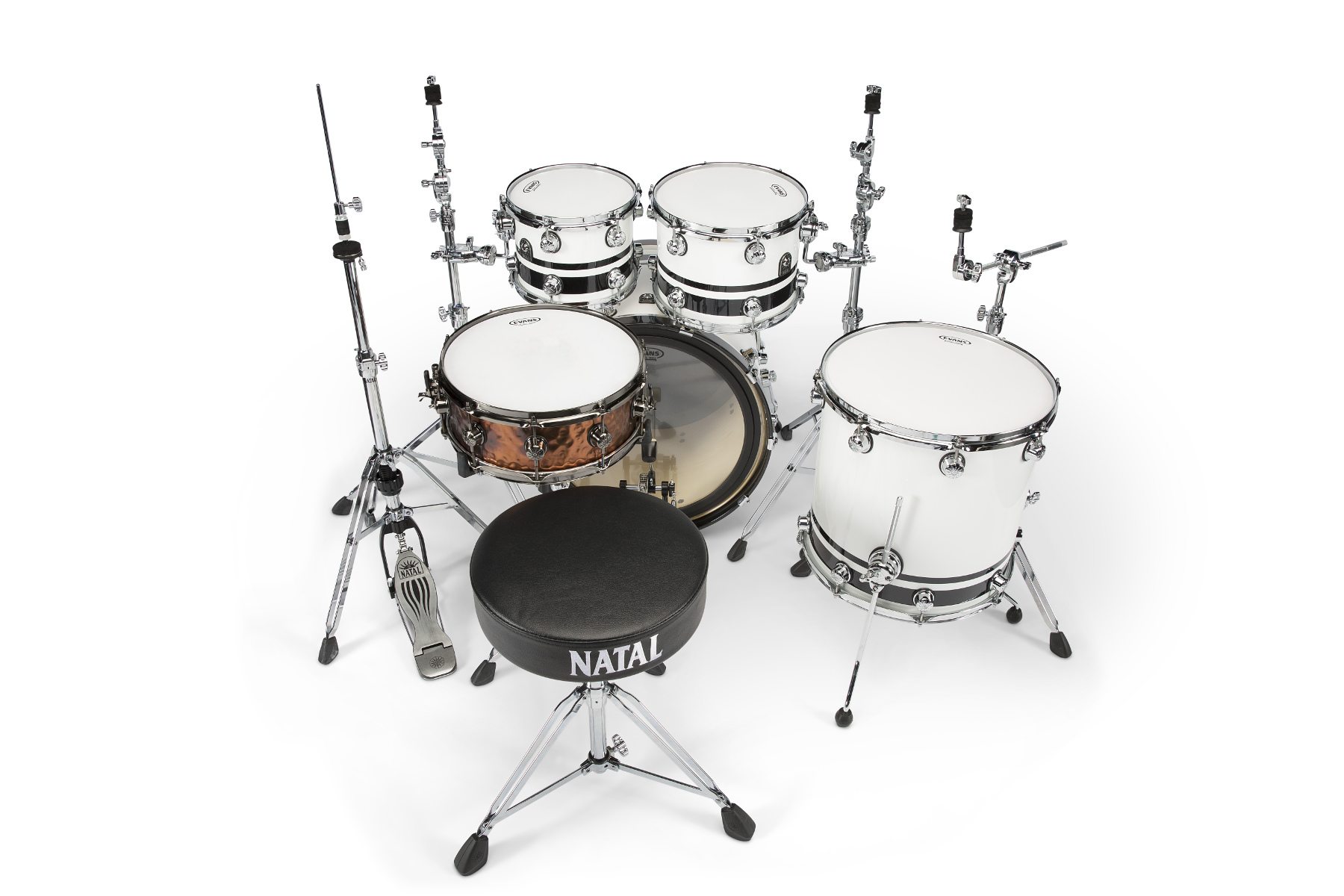 Freedrum　コンプリートキット　ナチュラル DW Collector's Series Satin Specialty Natural to Ultra